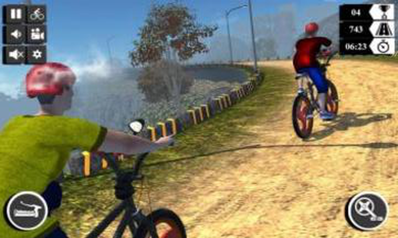 山地车下坡BMX自行车比赛和四特技截图3