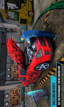 汽车修理工模拟器游戏的3D截图