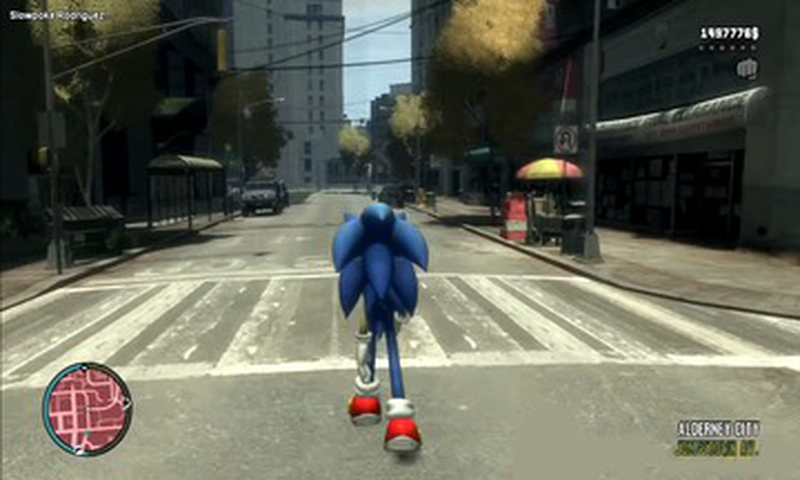 super gta sonic run 5截图1