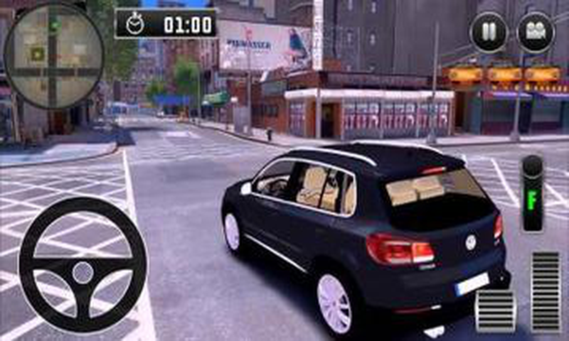 Driving Suv Volkswagen Car Simulator截图4