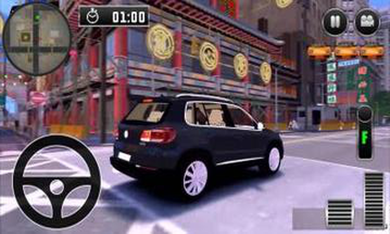 Driving Suv Volkswagen Car Simulator截图2