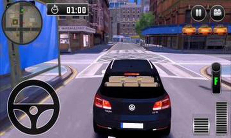 Driving Suv Volkswagen Car Simulator截图1