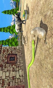 野生蟒蛇蛇攻击3D截图