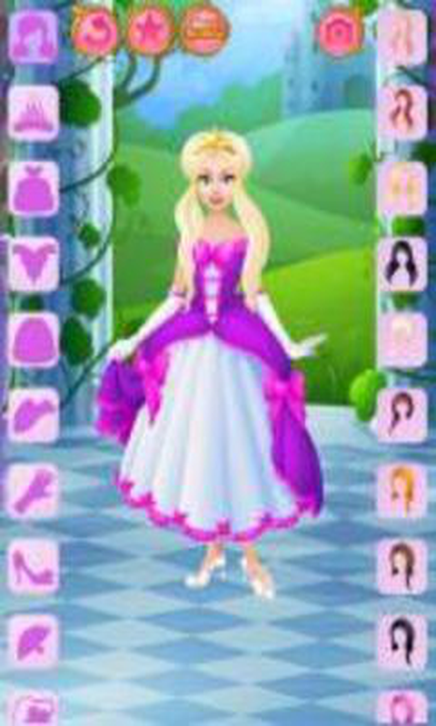 梦幻公主－为女生而设的换衣服游戏截图3