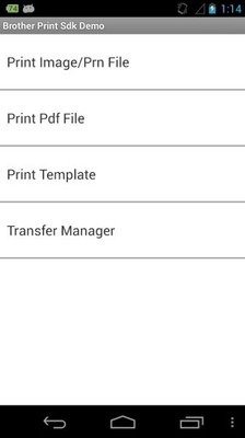 Brother Print SDK Demo截图7
