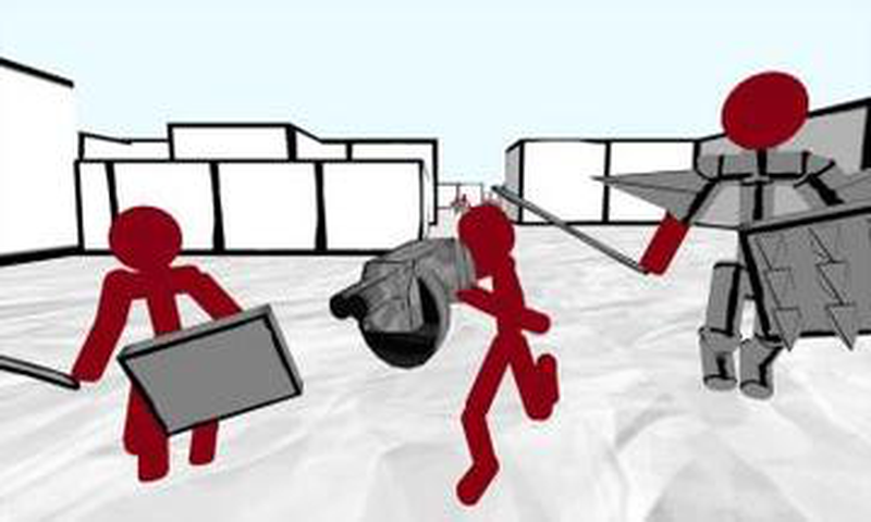 Stickman Fps Shooter: 3D Rasstrel截图3