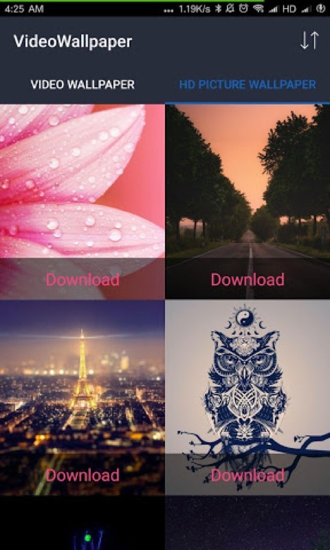 視頻壁紙截圖預覽