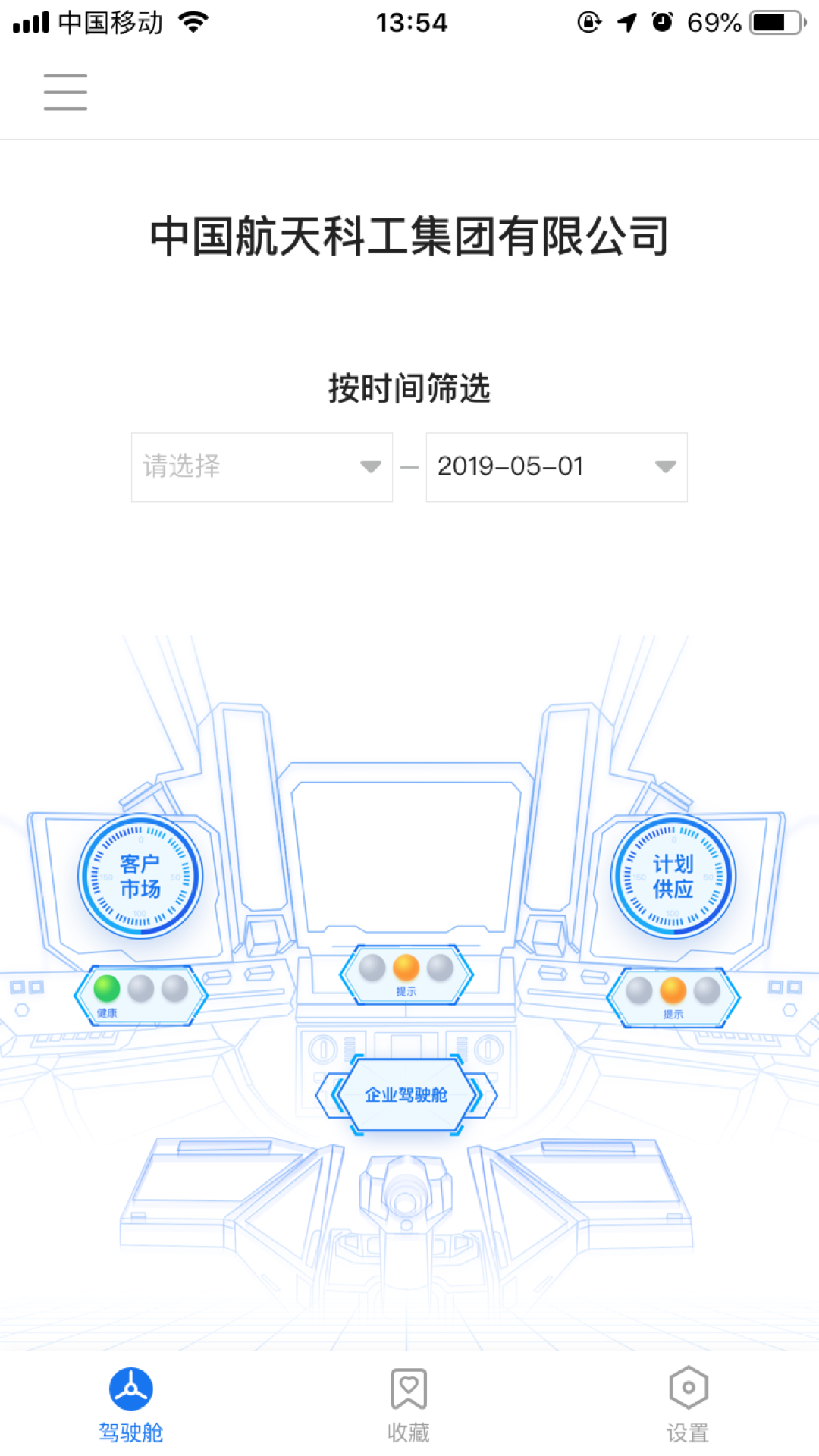 企业驾驶舱截图1