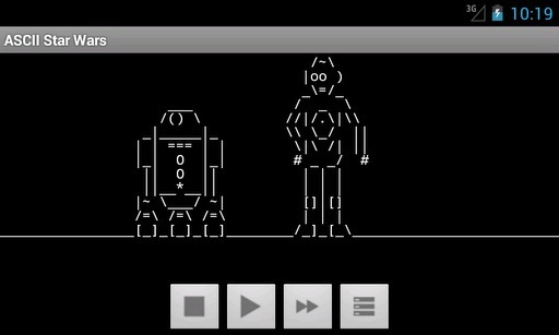 ASCII Star Wars截图5