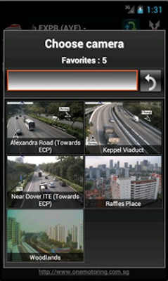 Cameras Singapore - Traffic截图6