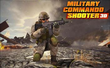 Military Commando Shooter 3D截图1