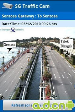 新加坡交通摄像机截图