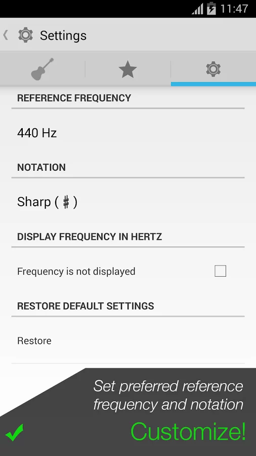 Pro Guitar Tuner截图9