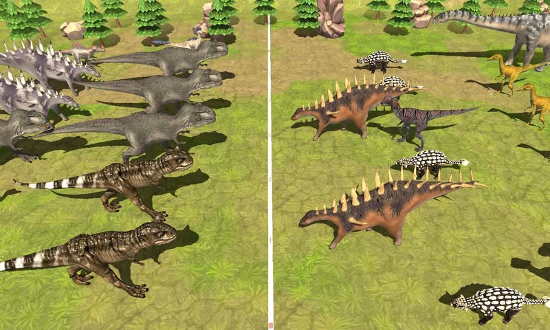 Jurassic Epic Dinosaur Battle Simulator Dino World截图2