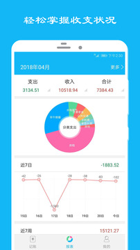 簡潔記賬截圖
