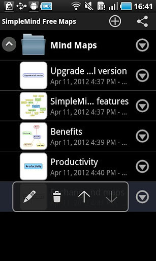 SimpleMind Free mind mapping截图3
