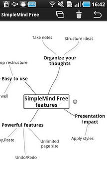 SimpleMind Free mind mapping截图