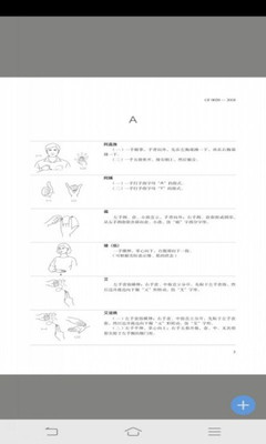 国家通用手语词汇分类截图2