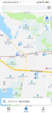 武漢停車截圖