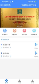武漢停車截圖