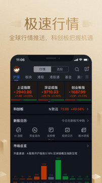 騰訊自選股截圖