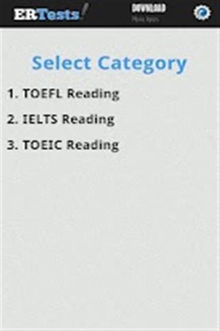 English Reading Tests截图1