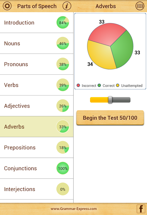 Grammar : Parts of Speech Lite截图8