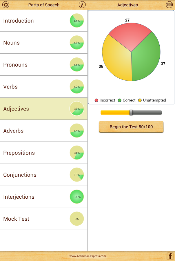 Grammar : Parts of Speech Lite截图1