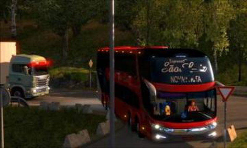 Euro Road Bus simulation截图2