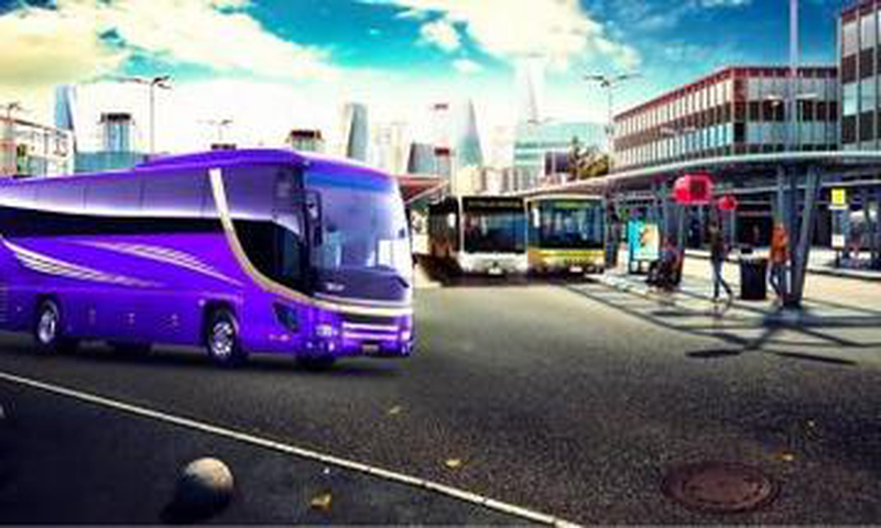 Airport Bus Simulator Heavy Driving City 3D Game截图3