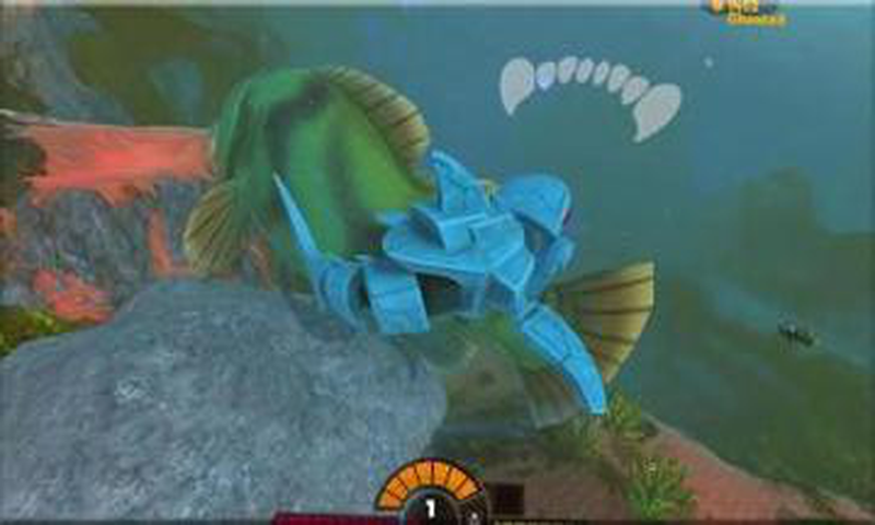 Feed and grow Monster Robot fish Simulator截图4