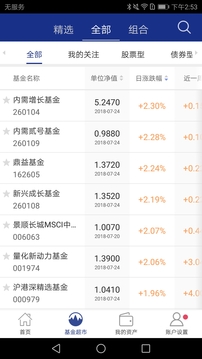 景順長(zhǎng)城基金截圖