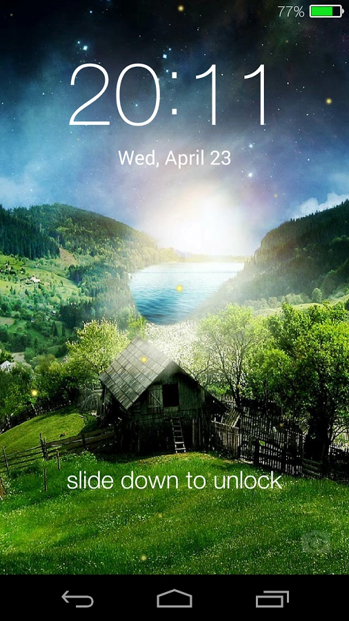 Fireflies lockscreen截图5