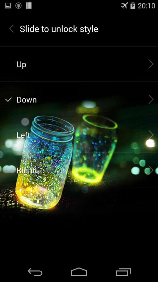 Fireflies lockscreen截图4