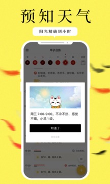甲子日歷截圖