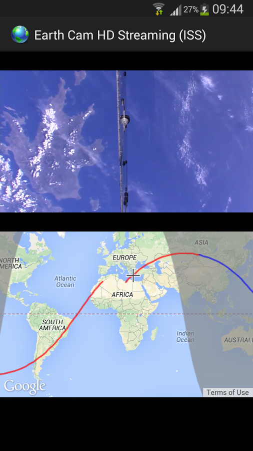 Earth Cam Streaming (ISS) Free截图1
