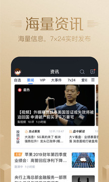騰訊自選股截圖