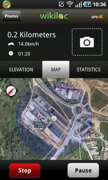 Wikiloc outdoor navigation GPS截图