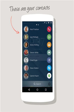 drupe – Contacts. Your way.截图