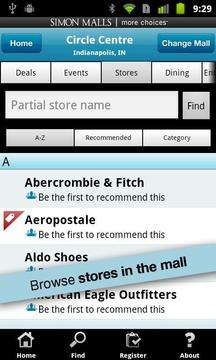 Simon Malls: Shopping Mall App截图