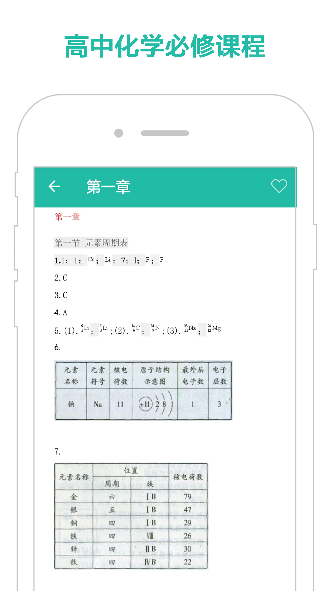 高中化学课后作业答案截图4