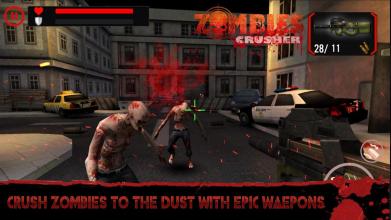 Zombie Crushers: FPS Virus Walking Dead Shooter截图2