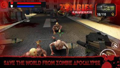 Zombie Crushers: FPS Virus Walking Dead Shooter截图4