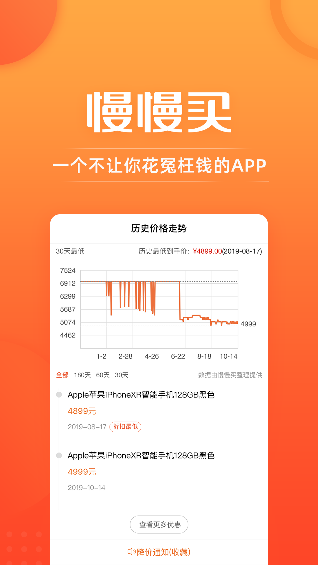 慢慢买比价购物助手v3.3.10截图1