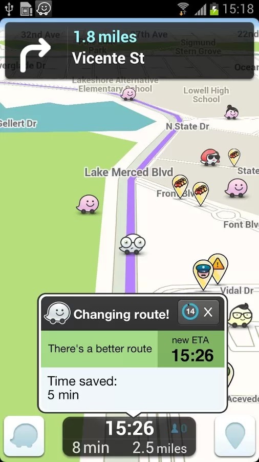 Waze截图4