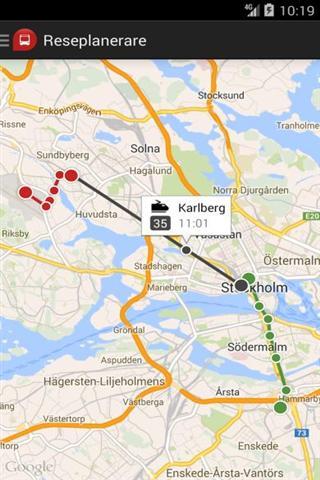 斯德哥尔摩交通截图2