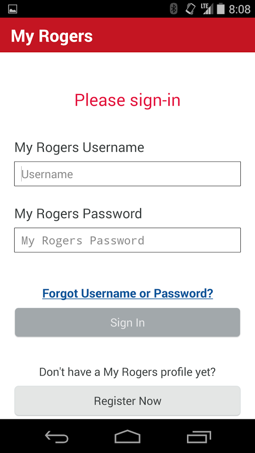 My Rogers截图1