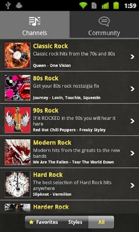 摇滚电台 Rock Radio截图2