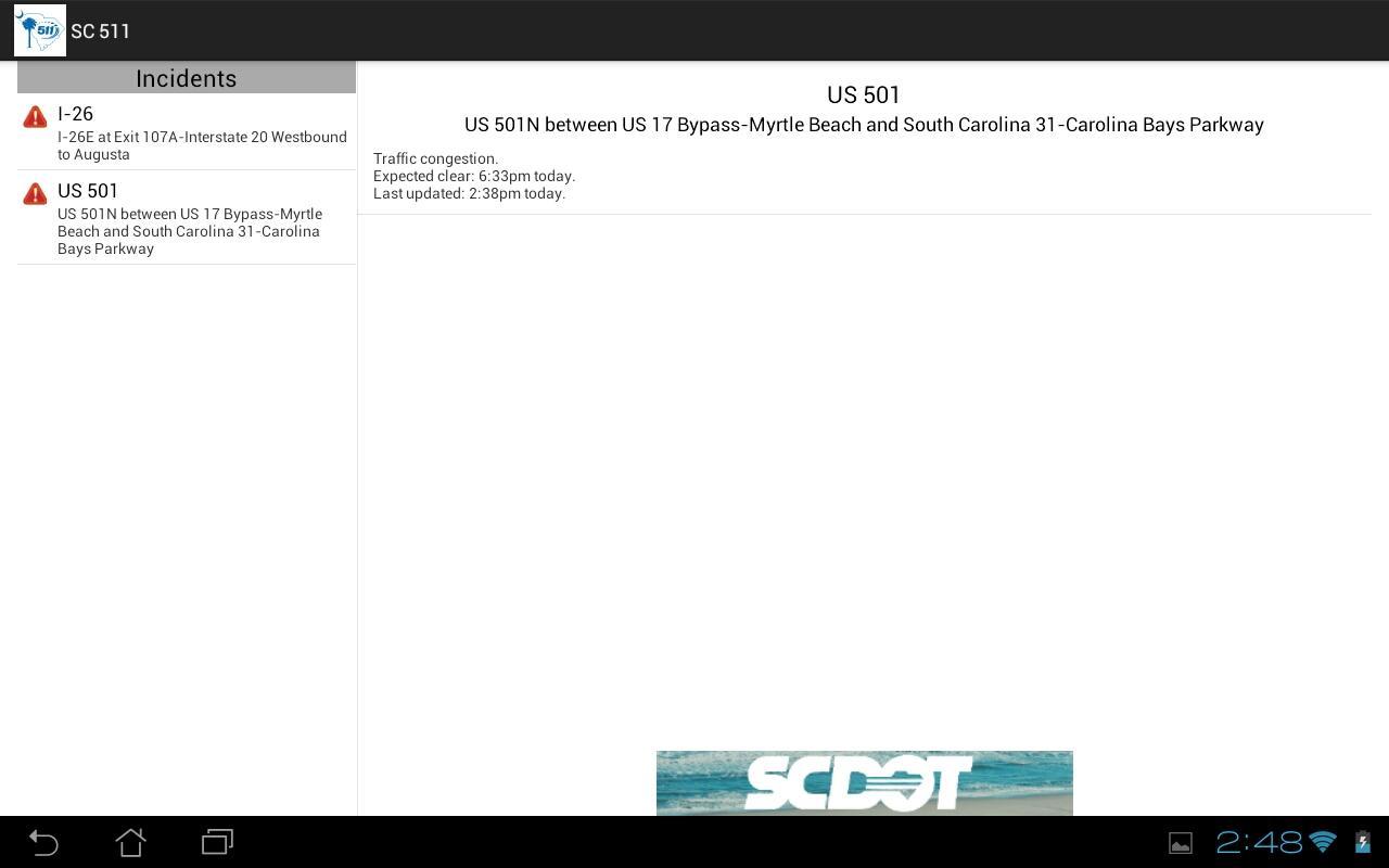 SCDOT 511截图6