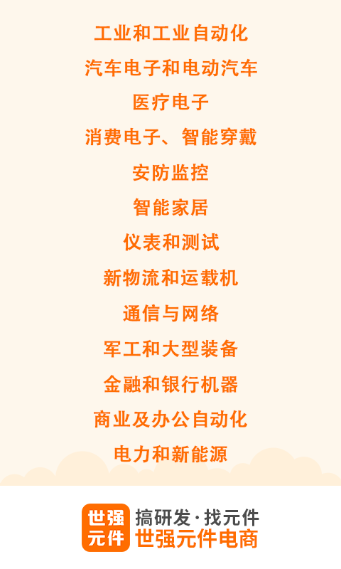 世強元件電商截圖預覽